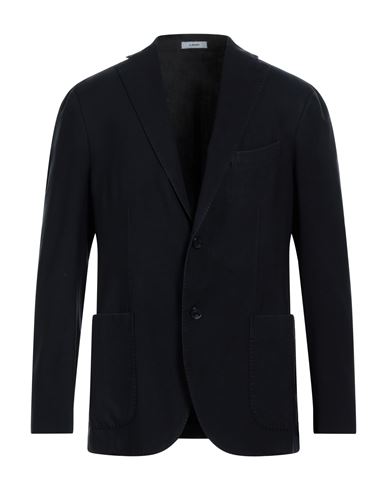 Boglioli Man Suit Jacket Black Size 40 Virgin Wool
