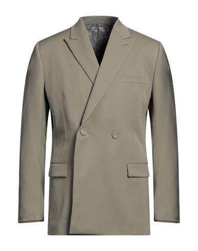 Dior Homme Man Suit Jacket Sage Green Size 40 Virgin Wool