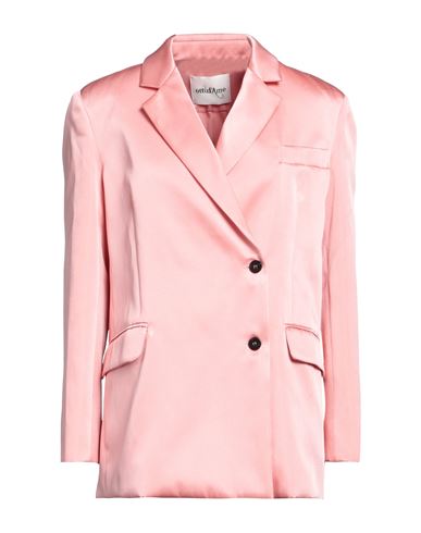 Ottod'ame Woman Blazer Pink Size 2 Polyester