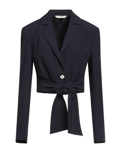 L'autre Chose L' Autre Chose Woman Suit Jacket Midnight Blue Size 4 Polyester
