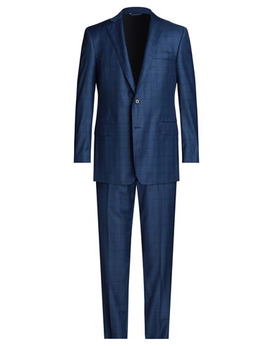 Shop Brooks Brothers Man Suit Blue Size 44 Wool