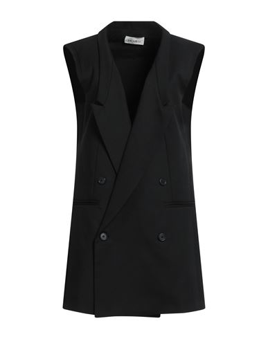 Meimeij Woman Blazer Black Size 10 Polyester, Wool, Elastane
