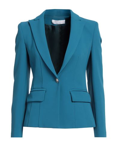 Shop Kaos Woman Blazer Deep Teal Size 2 Polyester, Elastane