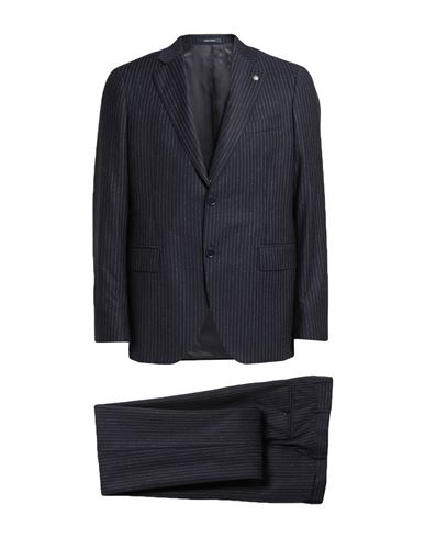 Angelo Nardelli Man Suit Black Size 44 Virgin Wool