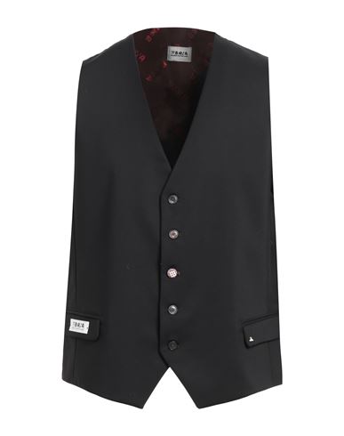 Berna Man Vest Black Size 3xl Cotton, Polyamide, Elastane