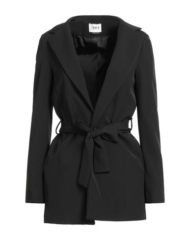 Berna Woman Blazer Black Size 2 Polyester, Elastane