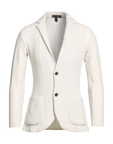 Lardini Man Blazer Ivory Size Xs Wool, Cashmere In White