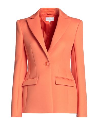 Patrizia Pepe Woman Suit Jacket Orange Size 10 Polyester