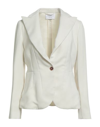 Ballantyne Woman Blazer Pastel Yellow Size 4 Polyester