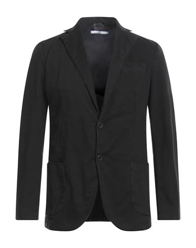 Shop Mr Massimo Rebecchi Man Blazer Black Size L Cotton, Elastane