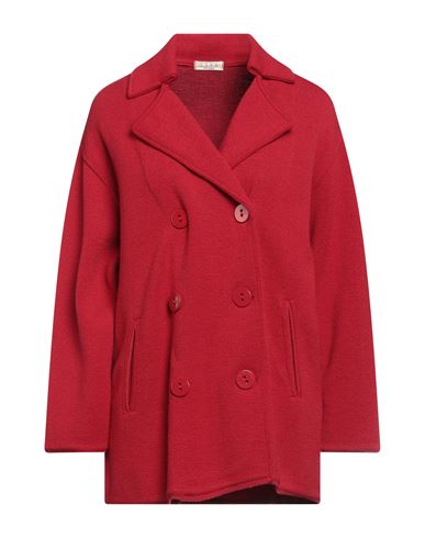 Siyu Woman Suit Jacket Red Size 8 Merino Wool