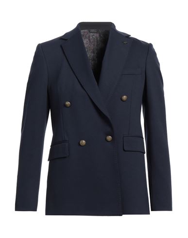 Ungaro Man Suit Jacket Midnight Blue Size 40 Viscose, Nylon, Elastane