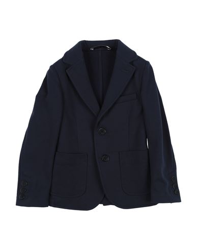Shop Manuel Ritz Toddler Boy Blazer Midnight Blue Size 7 Cotton, Elastane