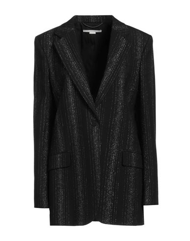Stella Mccartney Woman Blazer Black Size 4-6 Wool, Polyester