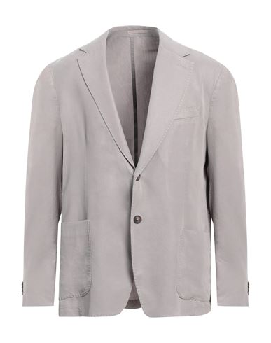 Pal Zileri Man Suit Jacket Light Grey Size 46 Lyocell