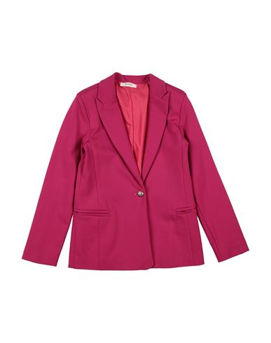 Vicolo Girl Toddler Girl Blazer Fuchsia Size 6 Viscose, Polyamide, Elastane