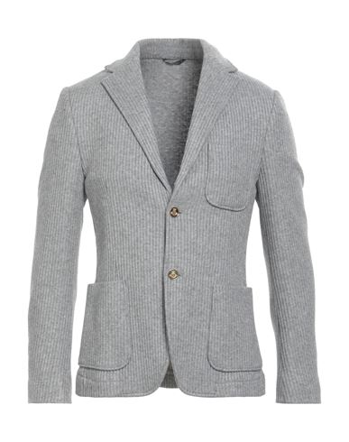 Shop Grey Daniele Alessandrini Man Blazer Grey Size 40 Viscose, Polyester, Polyamide