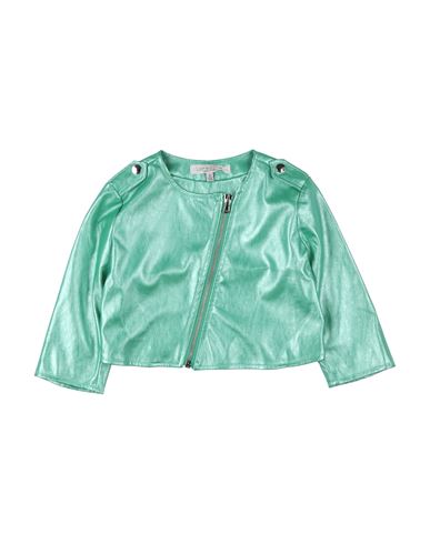 Loredana Babies'  Toddler Girl Jacket Light Green Size 6 Polyester, Polyurethane