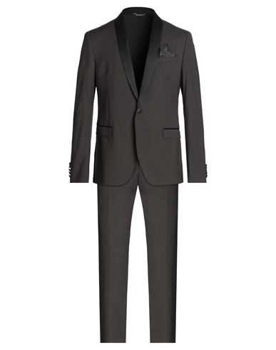 Manuel Ritz Man Suit Steel Grey Size 40 Polyester, Viscose, Elastane