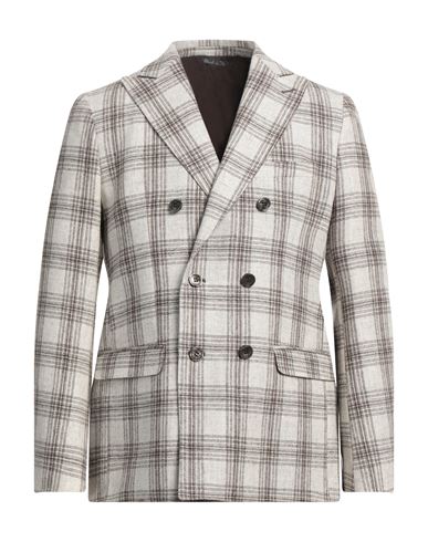 Ag Trend Man Suit Jacket Beige Size 42 Virgin Wool