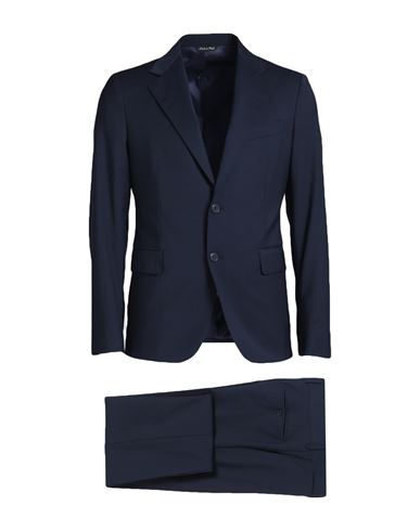 Brian Dales Man Suit Midnight Blue Size 36 Wool, Polyester, Elastane