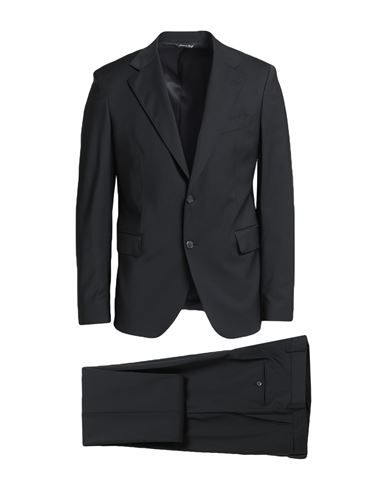 Brian Dales Man Suit Black Size 42 Wool, Polyester, Elastane