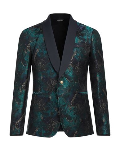 Americana Hombre Verde agua profundo 48 Hombre