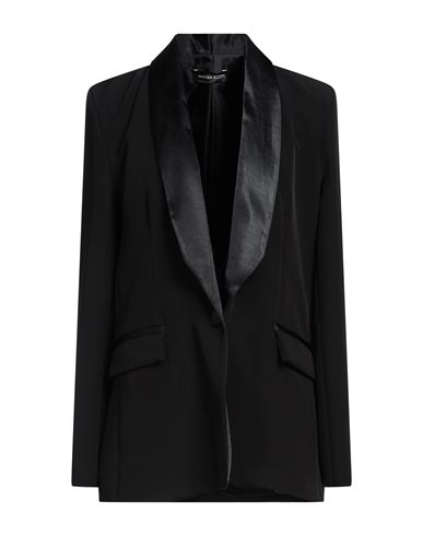 Shop Vanessa Scott Woman Blazer Black Size S Polyester, Elastane