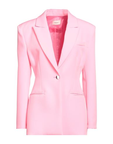 Vicolo Woman Blazer Fuchsia Size M Polyester, Elastane In Pink