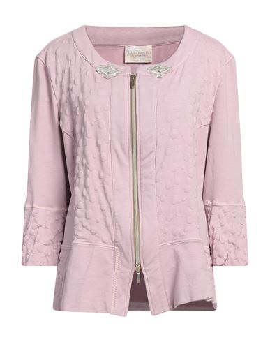 Elisa Cavaletti By Daniela Dallavalle Woman Blazer Light Pink Size 14 Cotton, Elastane