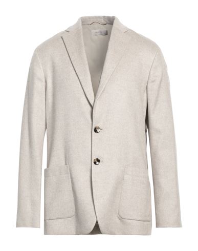 Agnona Man Blazer Light Grey Size 38 Silk, Cashmere