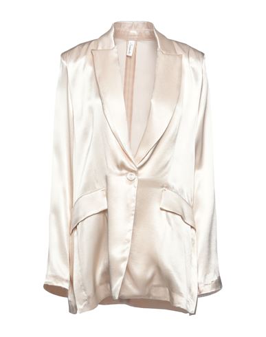 Souvenir Woman Suit Jacket Ivory Size M Viscose In White