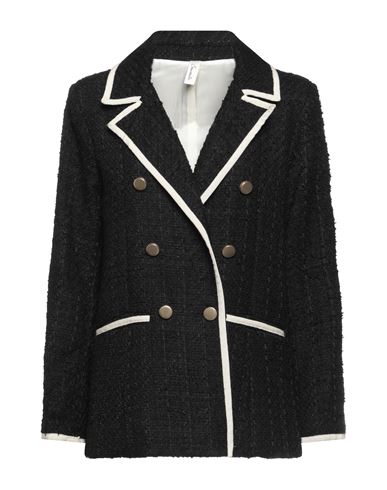 Souvenir Woman Suit Jacket Black Size M Polyester
