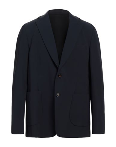 Rrd Man Suit Jacket Navy Blue Size 46 Polyamide, Elastane