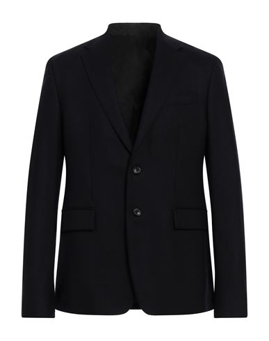 Mauro Grifoni Man Suit Jacket Midnight Blue Size 42 Wool, Elastane
