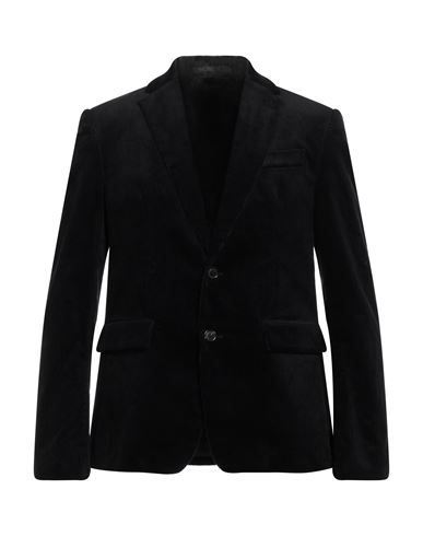 Mauro Grifoni Man Suit Jacket Black Size 44 Cotton, Elastane