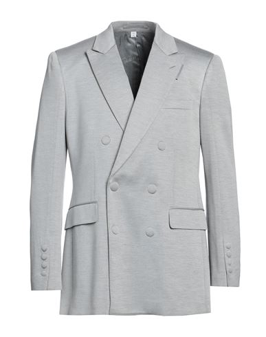 Burberry Man Blazer Grey Size 44 Cashmere, Silk, Polyamide