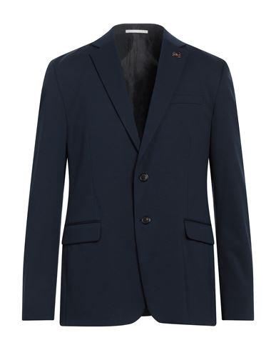 Pal Zileri Man Suit Jacket Navy Blue Size 48 Wool