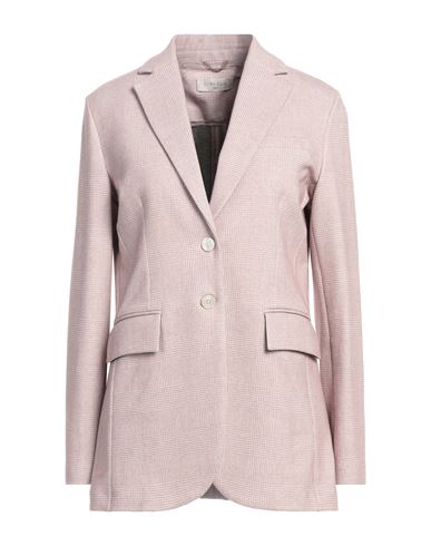 Circolo 1901 Woman Blazer Pink Size 12 Cotton, Elastane