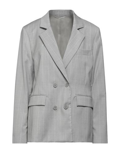 A Better Mistake Woman Suit Jacket Grey Size 6 Virgin Wool