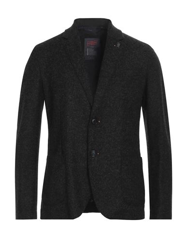 Bob Man Blazer Steel Grey Size 38 Polyacrylic, Polyester, Wool