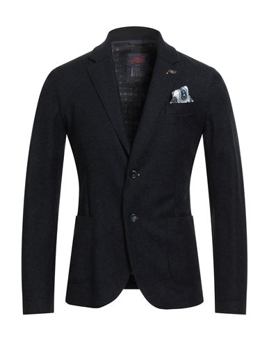 Bob Man Blazer Midnight Blue Size 36 Polyacrylic, Polyester, Virgin Wool In Blue