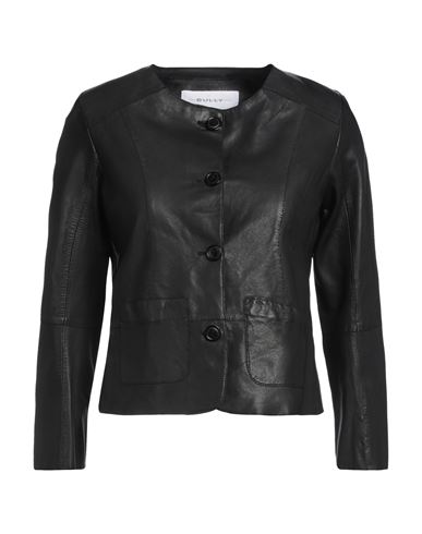 Bully Woman Suit Jacket Black Size 4 Soft Leather