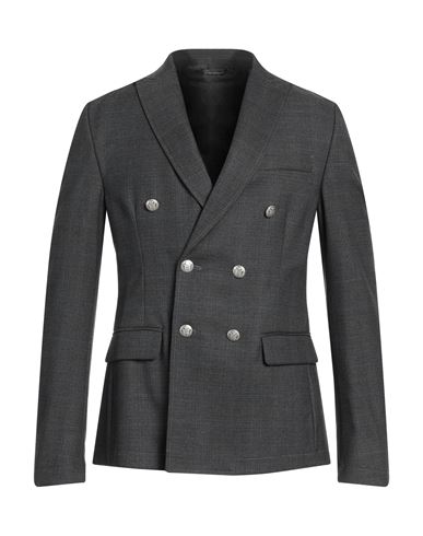Daniele Alessandrini Homme Couture Paris Man Blazer Lead Size 42 Polyester, Viscose, Elastane In Gold