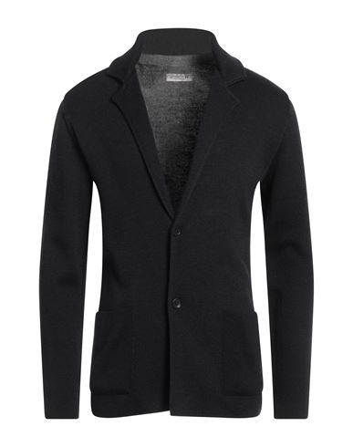 Daniele Alessandrini Homme Man Blazer Midnight Blue Size 42 Wool, Acrylic In Black