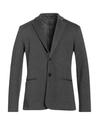 Hōsio Man Blazer Grey Size 38 Viscose, Polyamide, Elastane