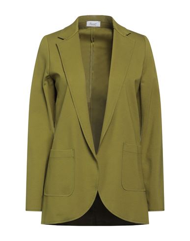 Hopper Woman Blazer Green Size 4 Viscose, Nylon, Elastane