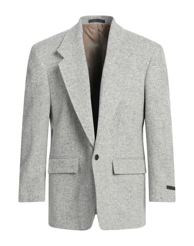 Fear Of God Man Suit Jacket Grey Size 42 Wool