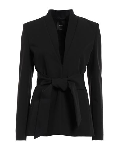 Pinko Woman Blazer Black Size 4 Polyester, Elastane