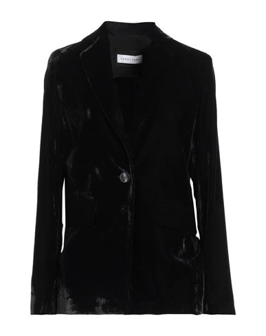 Caractere Caractère Woman Blazer Black Size 6 Polyester